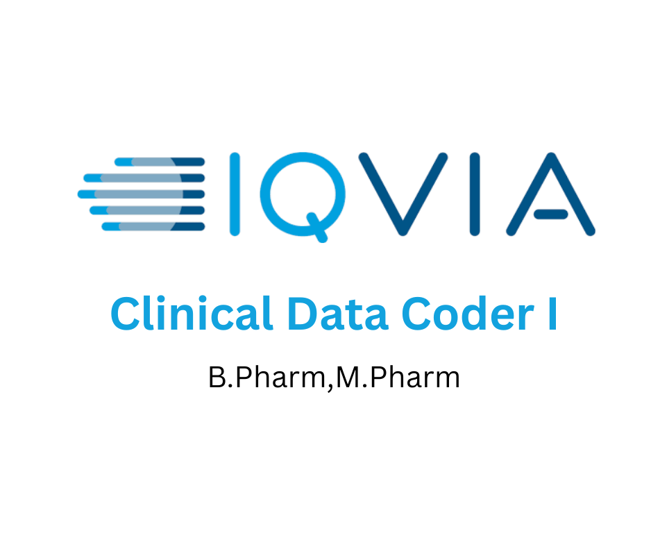 Iqvia hiring Clinical Data coder 1 pharma jobs
