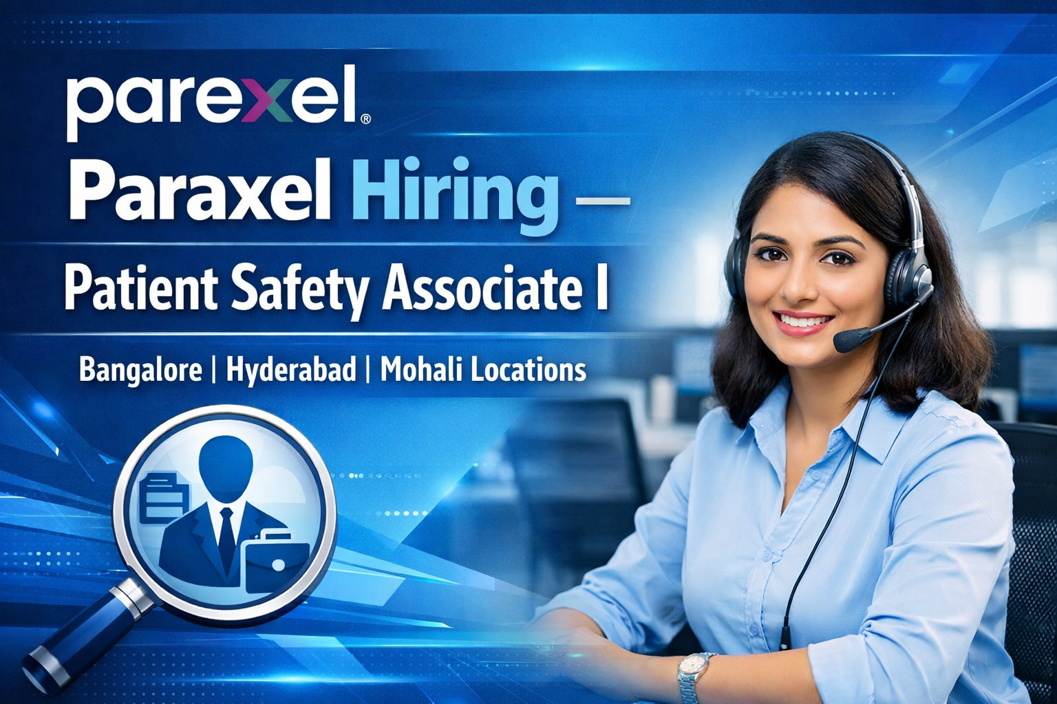 Patient safety associate at paraxel 