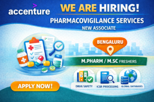 Accenture Hiring Fresher for PV Services New Associate Role