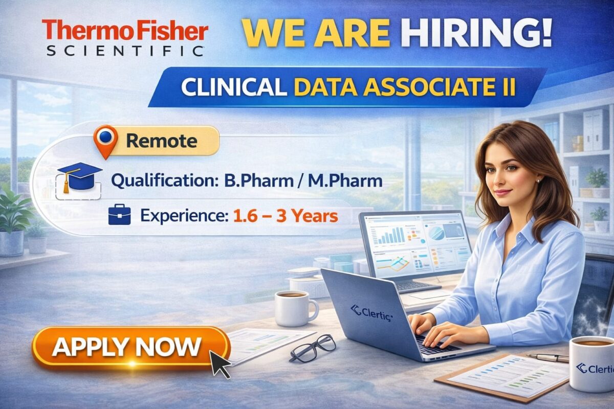 Thermofisher Hiring for Clinical Data Associate II Role | PharmaHiringHub
