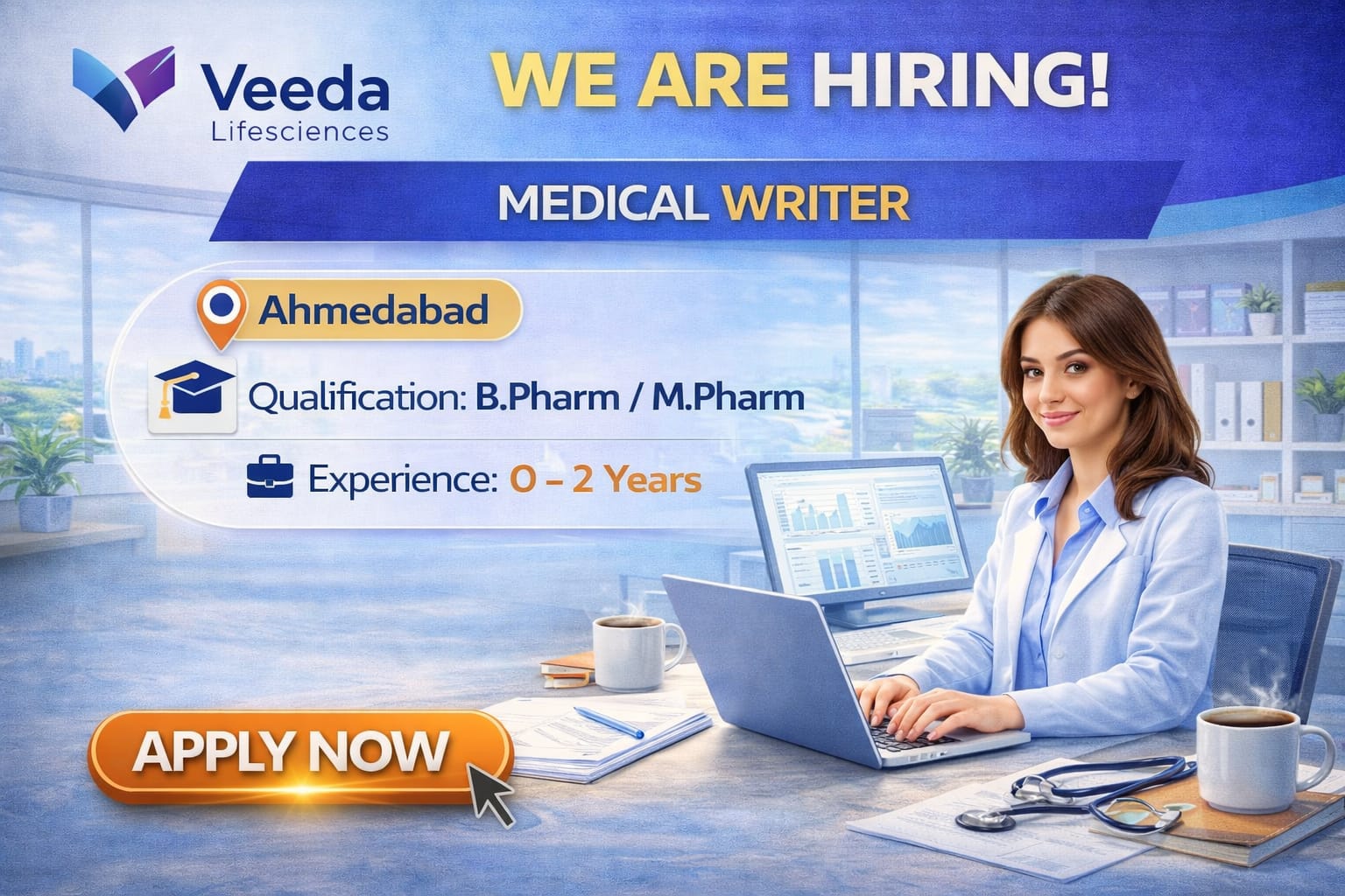 Veeda lifescience Medical writer role