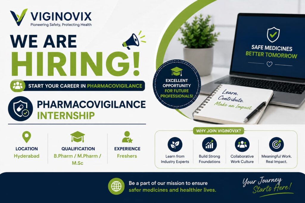 Viginovix pharmacovigilance imternship