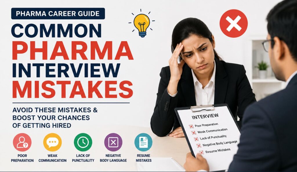 Common Pharma Interview Mistakes (And How to Avoid Them Easily)