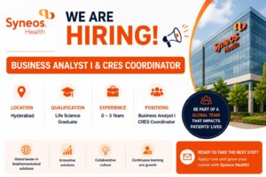 Syneos health career CRES and Buisness analyst