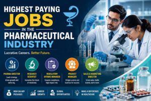 Highest Paying Jobs in the Pharmaceutical Industry