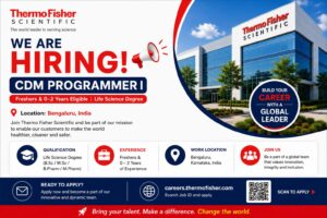 Thermo Fisher Scientific Hiring CDM Programmer I