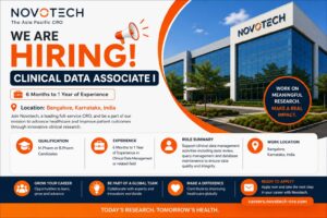 Clinical Data Associate Jobs at Novotech