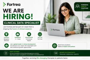 Fortrea Hiring Clinical Data Specialist in Bangalore – CDM Jobs 2026